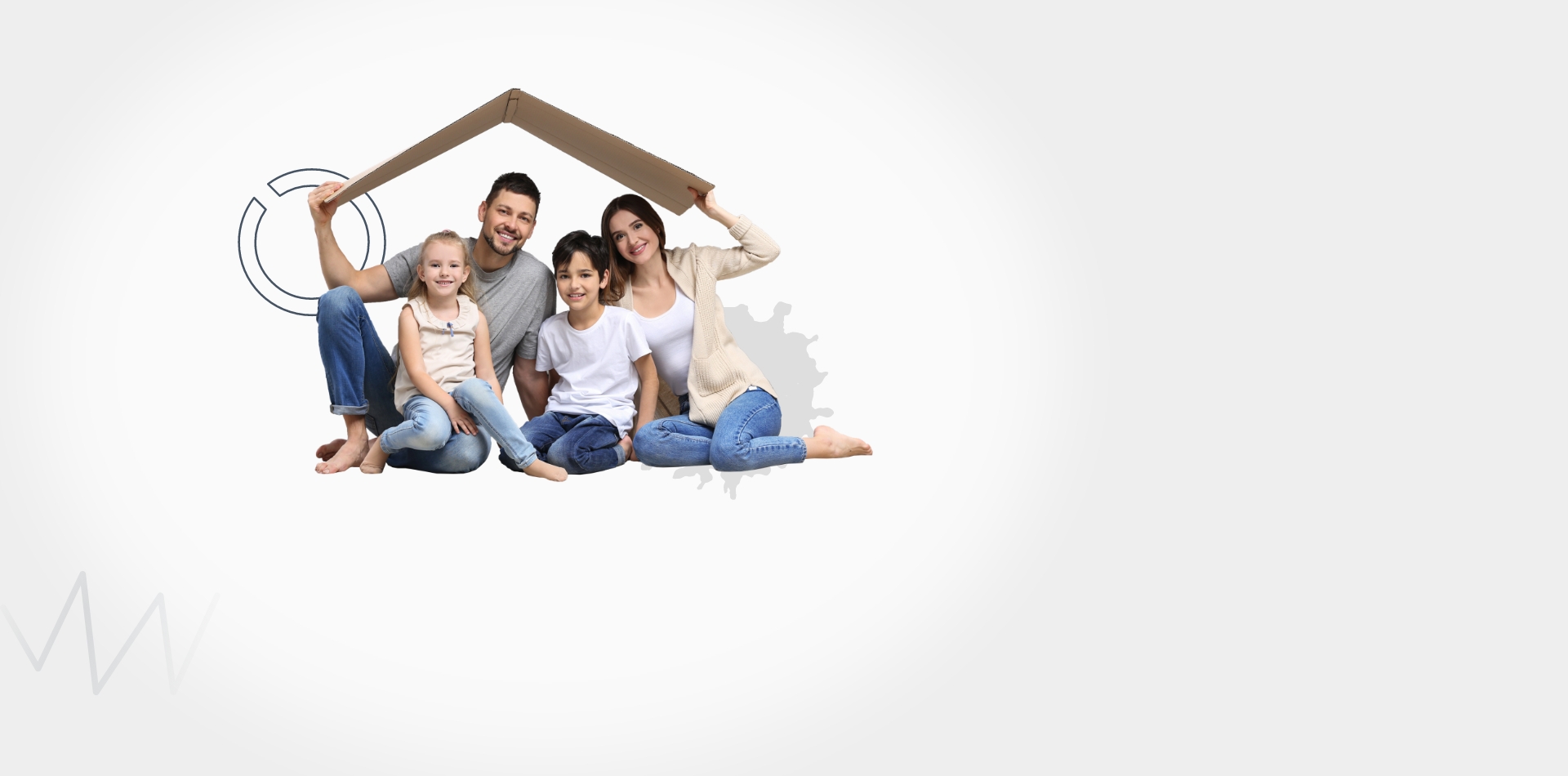 Eine Mutter hält ihre Tochter auf dem Arm