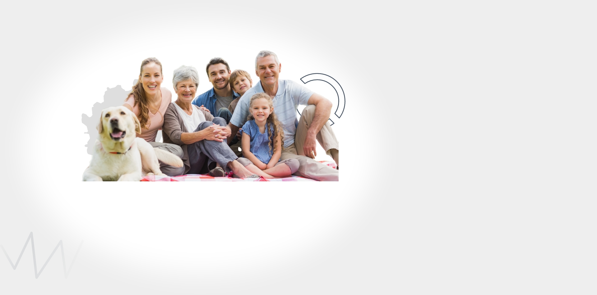 Eine Mutter hält ihre Tochter auf dem Arm